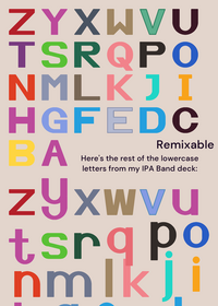 Alphabet band but no A-Z But Z-A