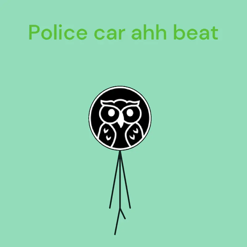 Police car ahh beat😭😭 by @hoewe