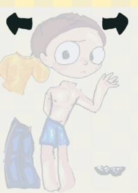 Rick and morty, puzzle, dress up,
