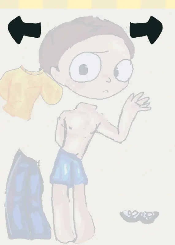 Rick and morty, puzzle, dress up, by @old_fandoms_healer2