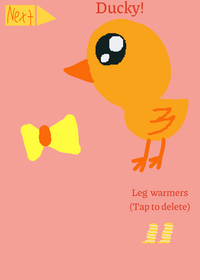 Ducky dress-up!!!