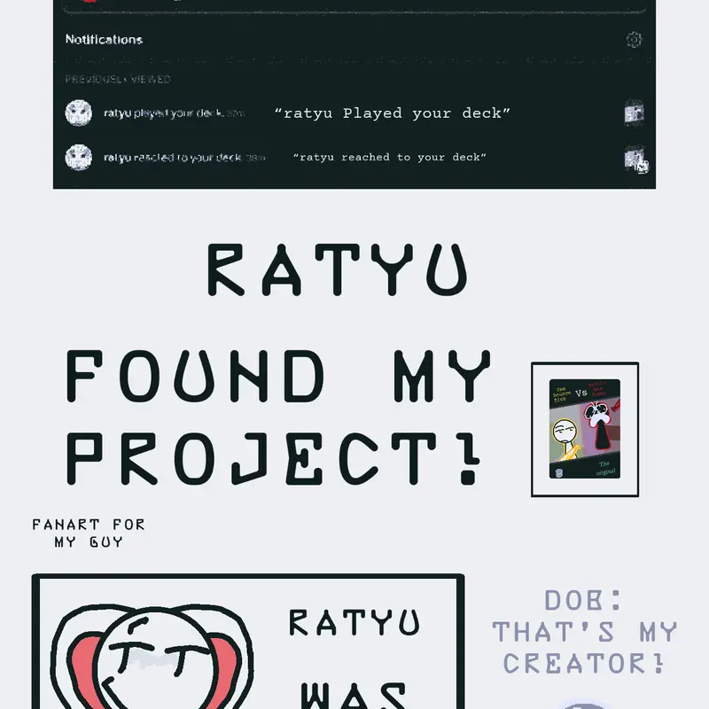 ratyu Found my project! by @Lost_ones