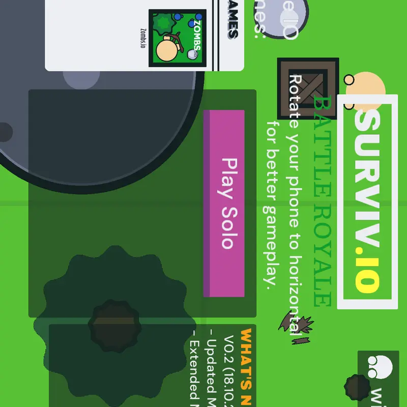 Kinda Surviv.io 2d Battle Royale by @wiii1