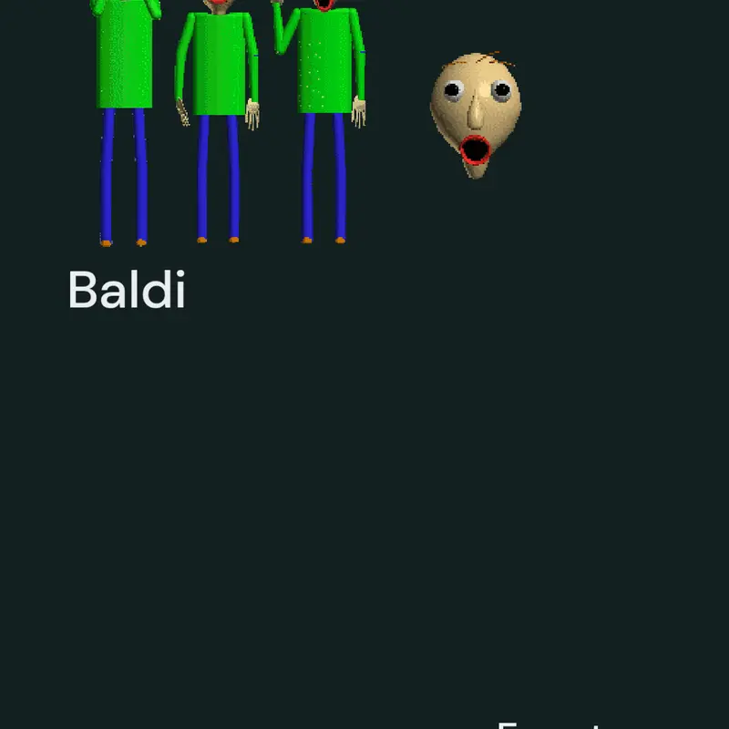 Baldi Assets by @RNCSRR