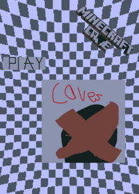 Mine craft cave