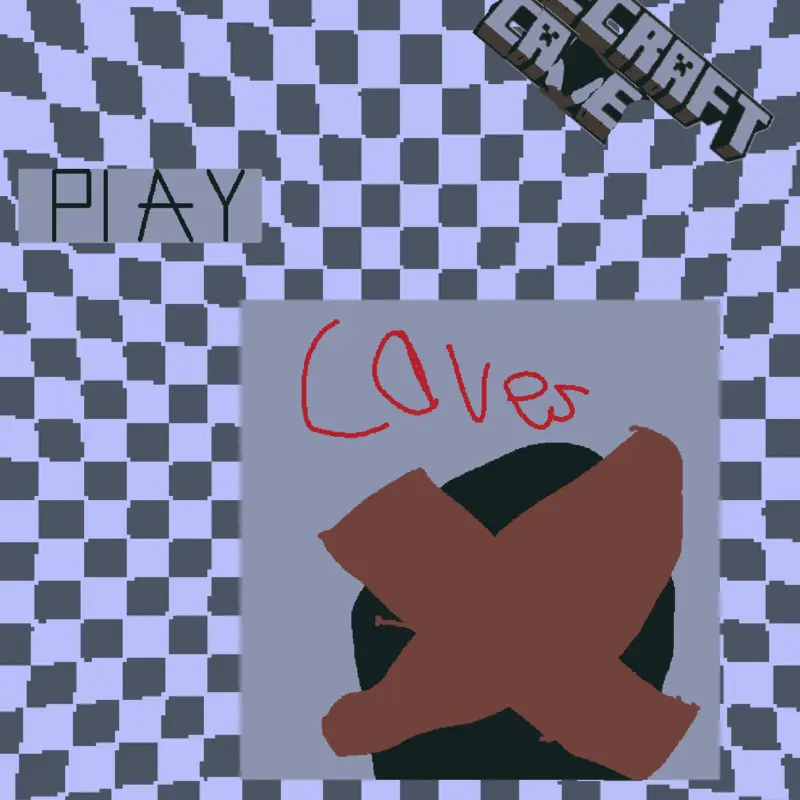 Mine craft cave by @Alvii_k