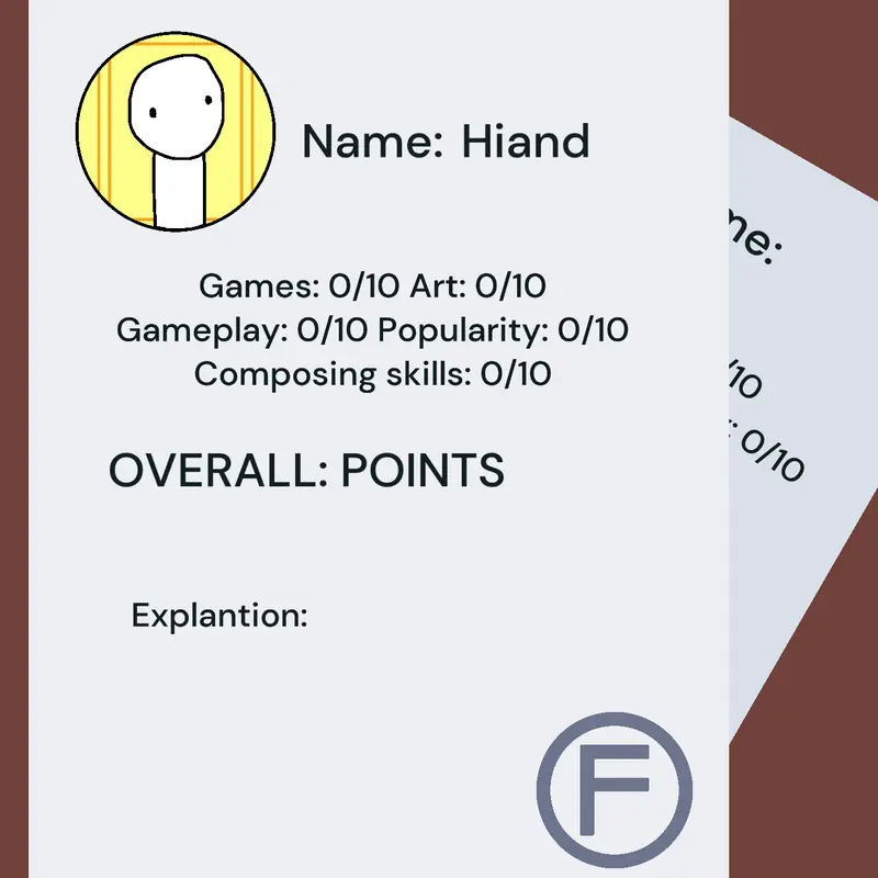 Game by @Hiand