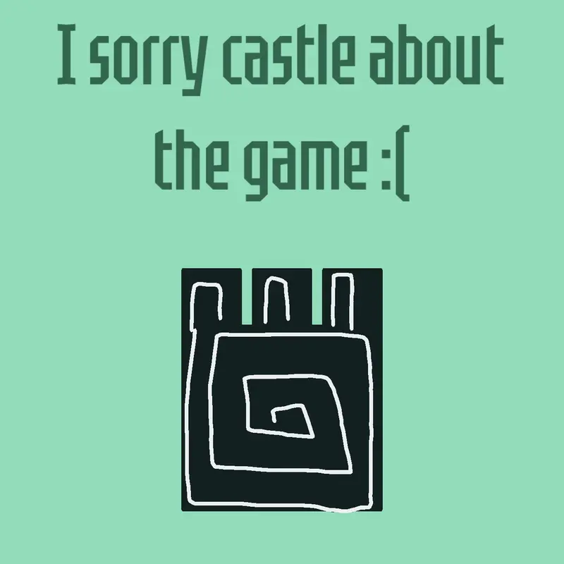 I sorry castle by @isaack16