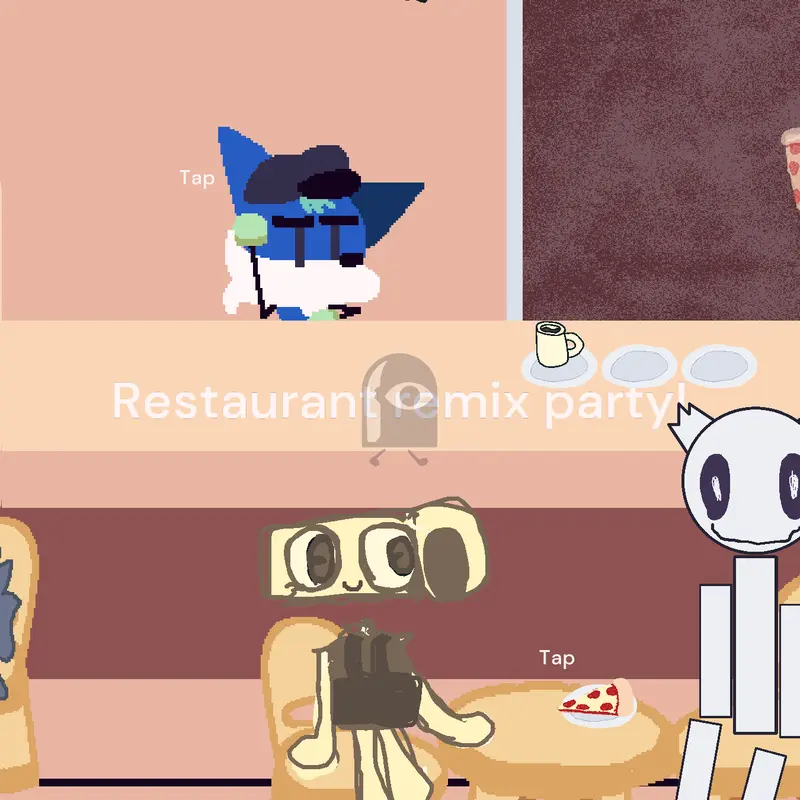 Remix party by @sillyvanillyXD