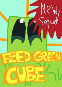 Feed Green Cube