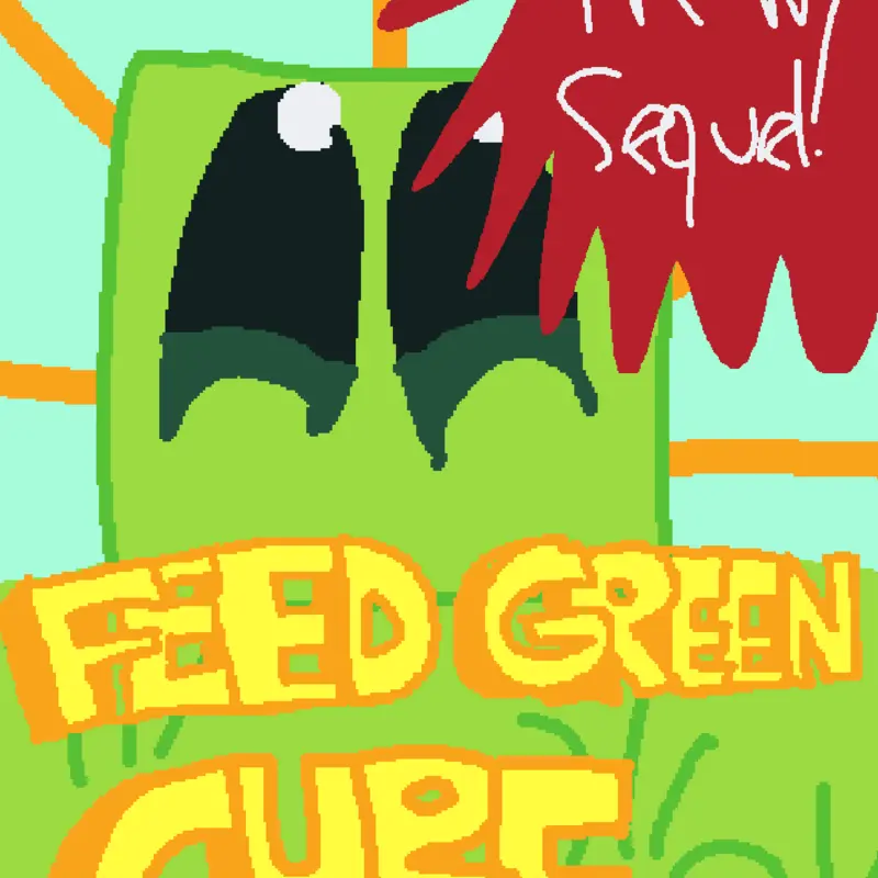 Feed Green Cube by @goofyahhh69