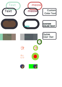 Custom color styles