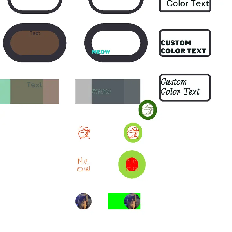 Custom color styles by @PotatoEater