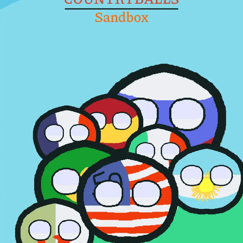 Countryballs sandbox by @godzilla-peluche2026