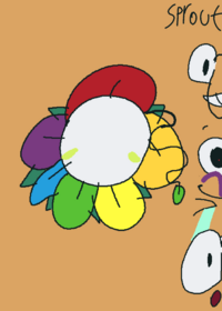 Dandy's World Face Puzzle