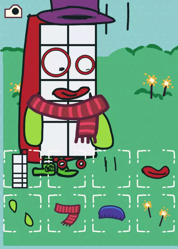 Numberblocks on igloo (Part 2) by @vgethh
