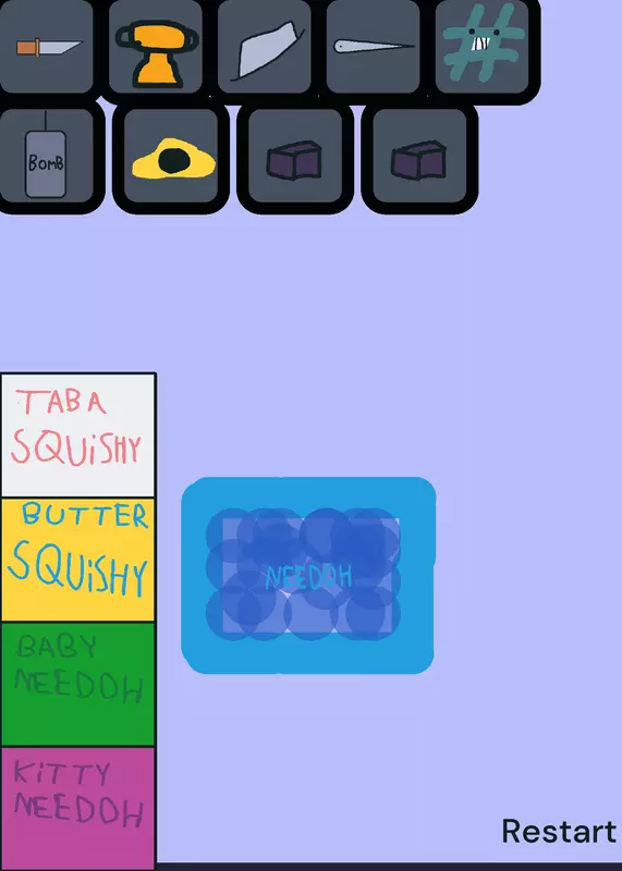 Needoh ragdoll game by @castleomn