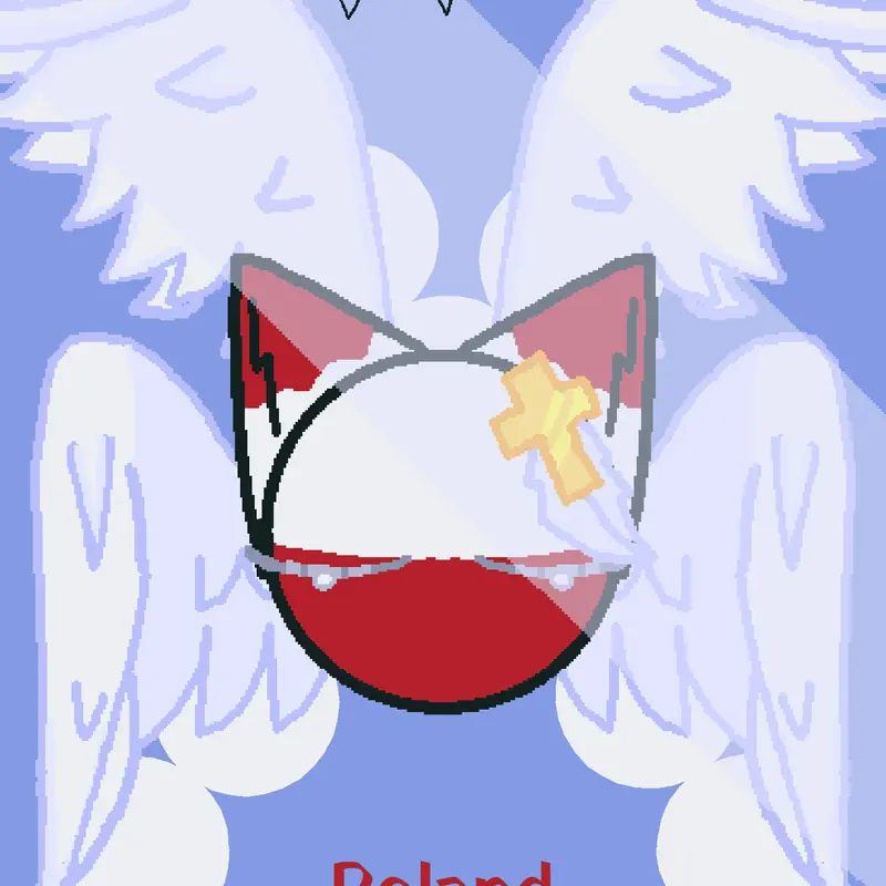 Poland fanart bc I was bored by @TH3RM0_N3K0B4LLS