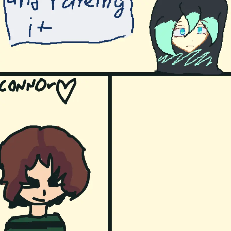 CONNOR! Please redraw him! by @ARY_4N1MAT3S
