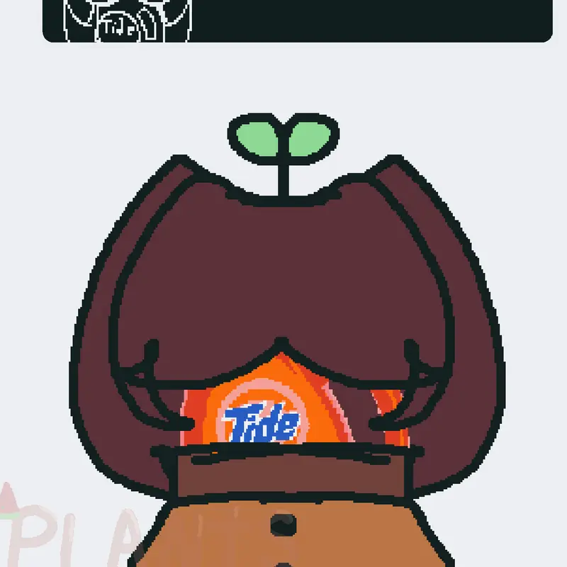 “You must stay detergent..!” by @Plants_N_Melons