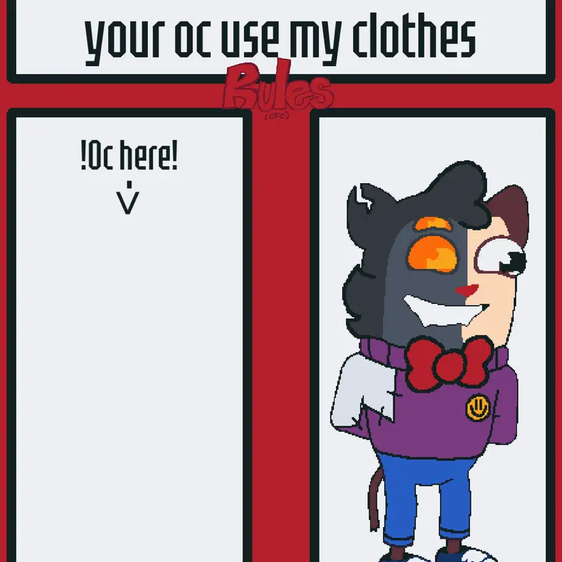 !Make your oc use my clothes! by @LarryDesignProOfficial