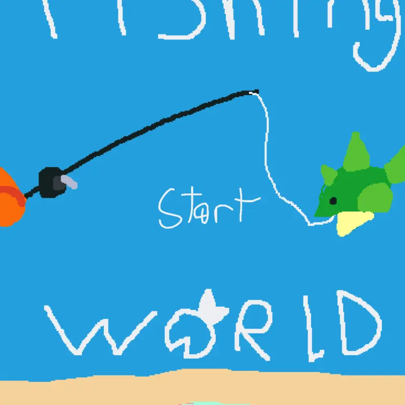 Fishing World! by @the_REAL_GamerCat100