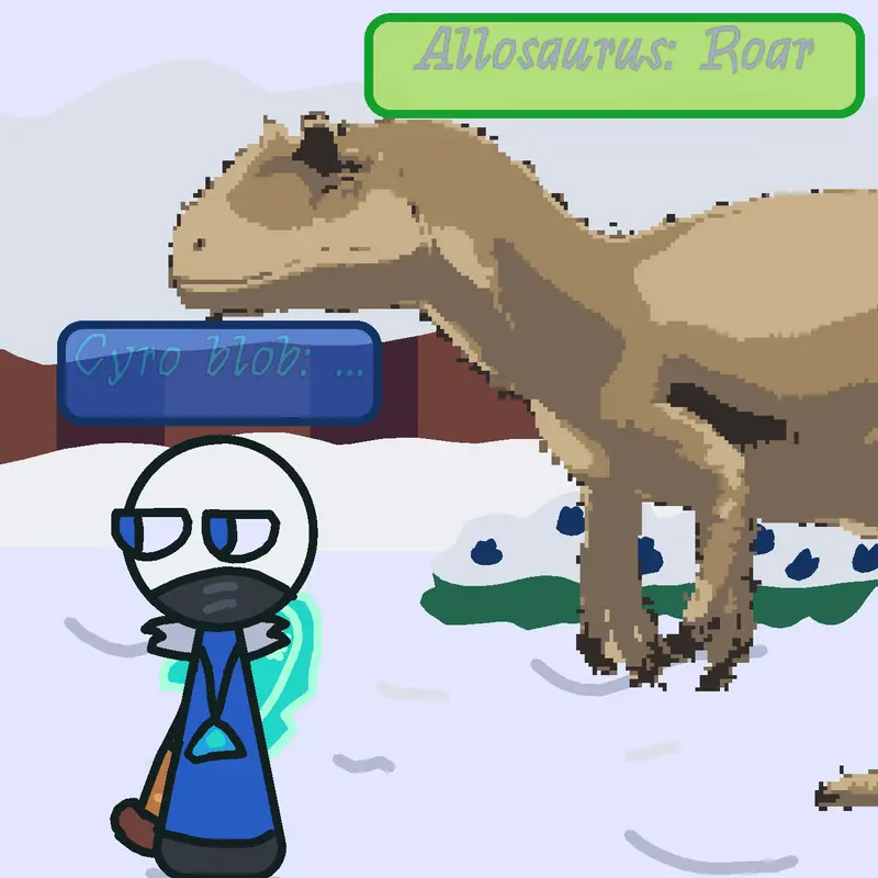 A allosaurus by @SuhaimiSupian