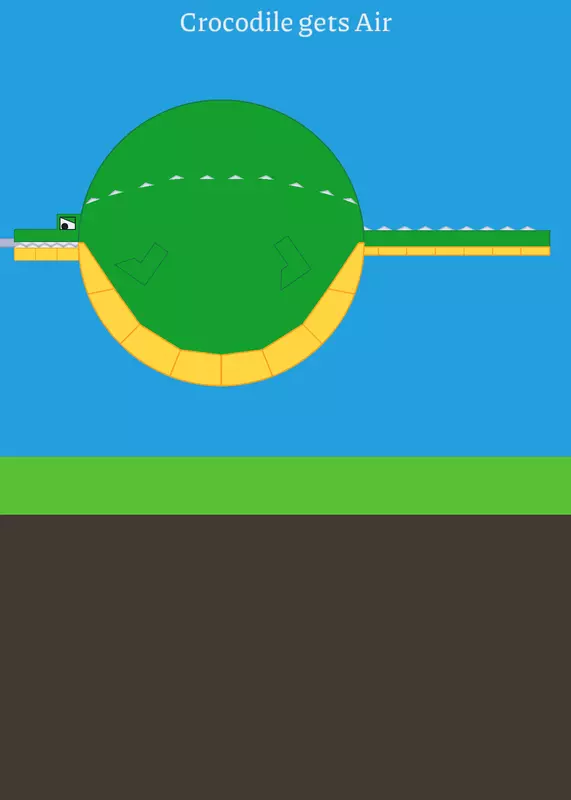 Story 1: Crocodile gets Air by @weirdo_456