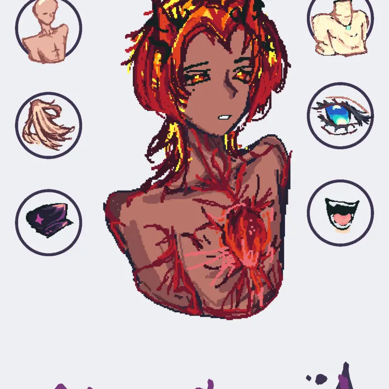 Dress up male version game! by @Frierensyo