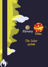 The solar system (; system