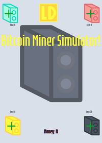 Bitcoin miner simulator!