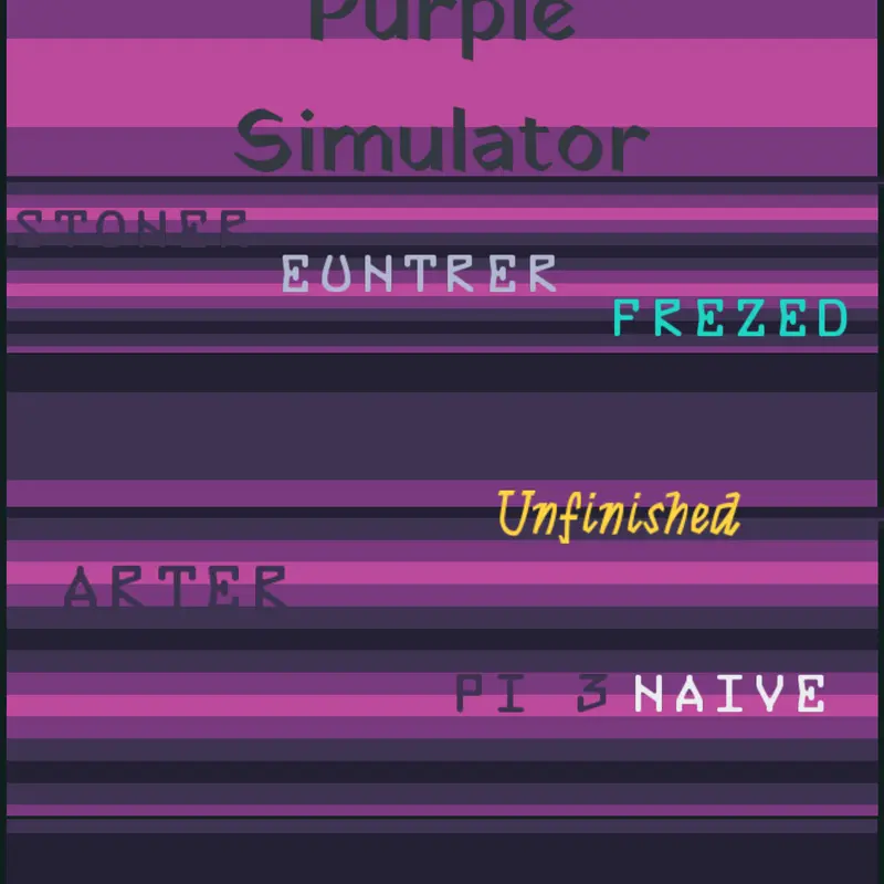 Game by @ApathyAgonyInsanity