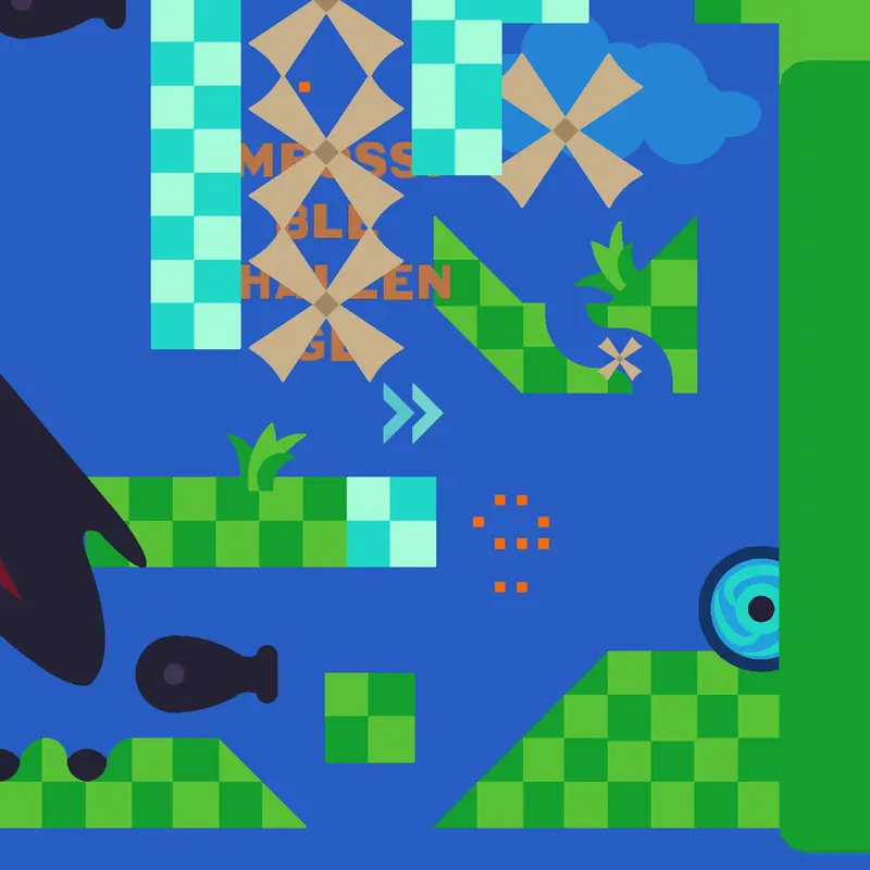Impossible golf course by @NicholasBecerra