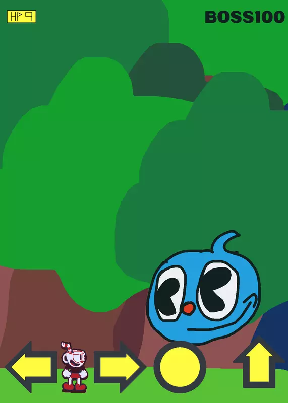 Cuphead fight by @CUPTIME