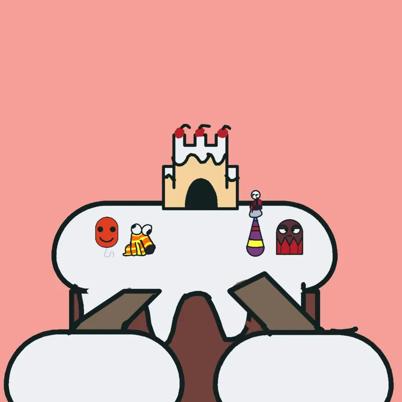 Party island by @jorginhorainbowfriends