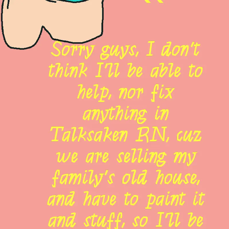 Bye! (FOR NOW!!) by @Spooky_TalkativeYT