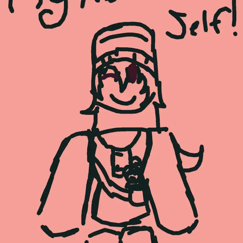 Hi this is my Roblox avatar. Can you tell?￼ by @N00B9