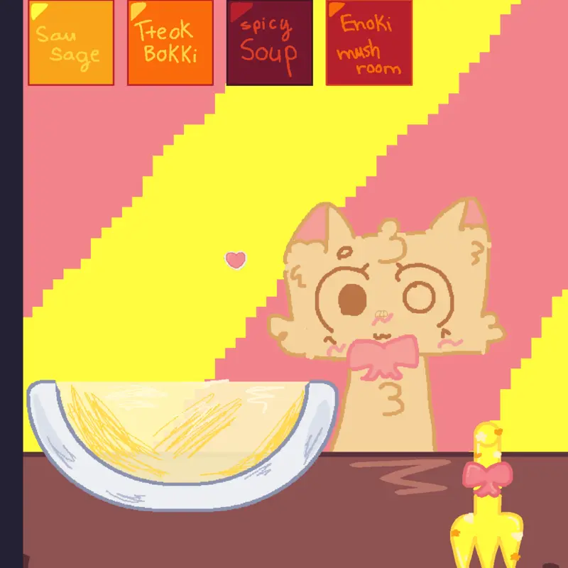Noodle asmr by @Cotten_the_sheep