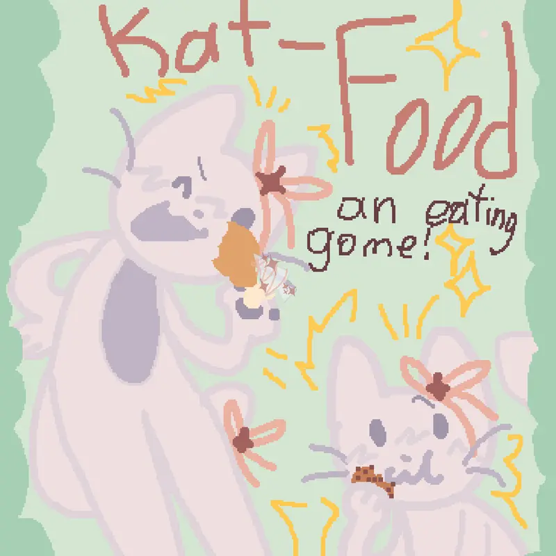 Work in progress cat theme eating game! by @Cat_blob_codeTest