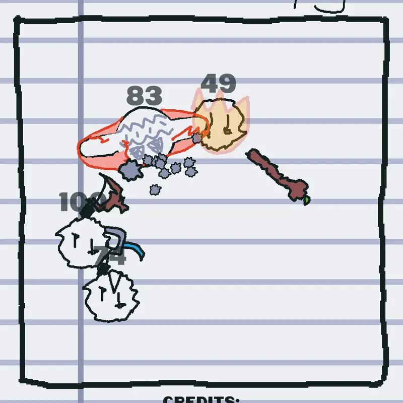 Doodle Battle by @tan_qi_xian