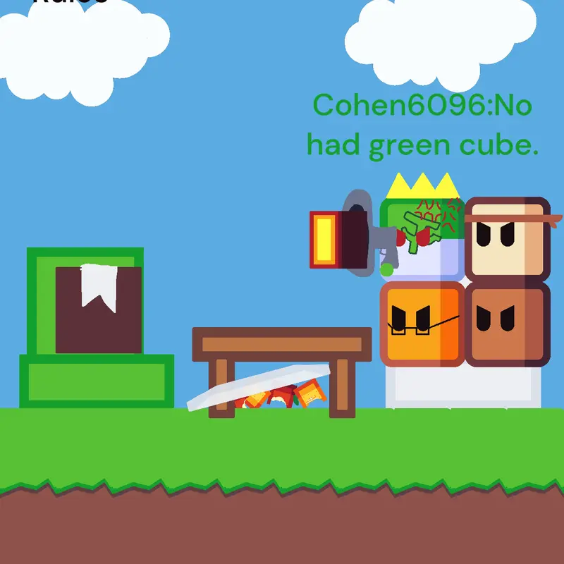 GREEN CUBE IS GOOD by @Jersey03
