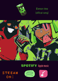 Youtube: xdemon the song was 3.6M views