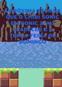 olha o anúncio do Chibi Sonic em Sonic2