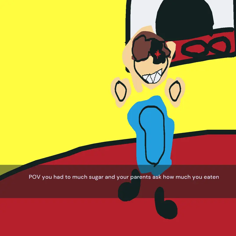 Aaah by @glitchy-guy