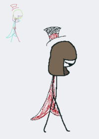 originally wanted to do a running animation...