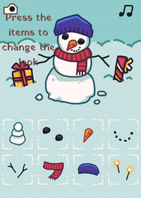 Snowman dress up