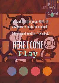 Here I come