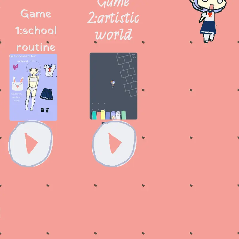 Lola’s school life games! by @Shunny_mochi2