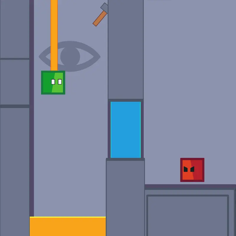 Ending Game Lava Trap by @CubesBooksNormalMemes