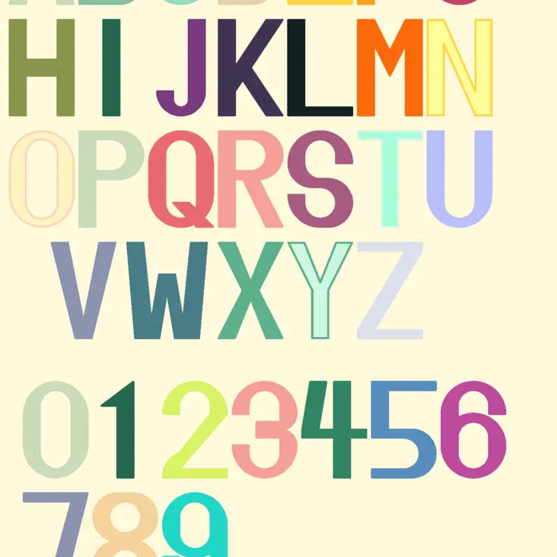 LarpBankMan’s full-height Alphabet Band by @vav_bank